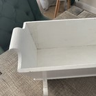 Rare Antique Baby Doll Cradle Painted Wood Cradle