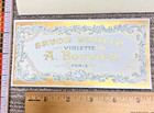 Antique Late 1800-1920 s French Plus Pefume   Soap Original Labels Floral Gold 3