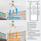 Ceiling Fans With Lights 60 Inch White Outdoor Ceiling Fan With Dimmable Led Lig