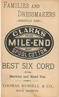  clark s Mile End Spool Cotton  Thread Is The Lighthouse Light