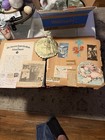 Vintage Scrapbook Album With Newspaper Clippings From The 1940   s-1950   s