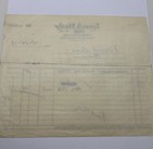 1904 Antique Handwritten Billhead Lyon   Healy Music