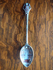 Antique Karlsbad Sprudel Springs 800 Silver   Enamel Spoon