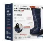 Sharper Image Air Compression Boots Flex Leg Recovery System  Large x-large New