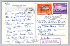 Singapore Goodwood Park Hotel Postmarked 1963 Malaya Qeii Stamp Postcard Ca9