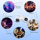 Earplugs For Concert 2 Pairs Silicone Earplugs For Concert And Musicians