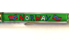 Norway Floaty Pen Moving Vikings Nordic Ship Boat Landscape Mountain Vintage