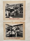 1950s Western Airlines Advertising Sign 1926   1950 Air Mail Photo Mount Display