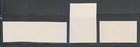 India Travancore 1931 Coronation  3v  Mnh Complete Set Imperf Proof Pairs 