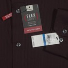 Van Heusen Men s Dress Shirt Burgundy Xl 17-17 5 Classic Fit Stretch Easy Care