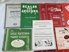 Lot Of 13 Vintage Easy beginner Piano Or Piano Teaching Course Books