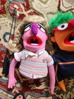 Lot Of 2 Fao Schwarz Whatnot Workshop Muppet Puppets Orange male Pink  female