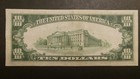 1934 A  10 Silver Certificate North Africa Paper Money Bank Note Currency Bill