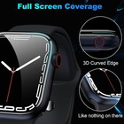 3x Full Screen Protector For Apple Watch 9 8 7 6 5 4 3 Se 38 40 41 42 44 45 49mm