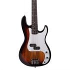 Glarry 46 Inch 34  Scale Basswood Gp Electric Guitar Bass With 20w Amp
