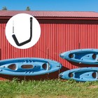 4 Pack Kayak Storage Racks Wall Mount Kayak Hooks Garage Canoe Hangers 15  Black