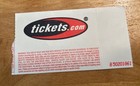 Kanye West Touch The Sky Tour Ticket Stub Rare Yeezy November 27  2005
