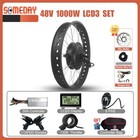 Snow Fat Tyre Ebike Conversion Kit 20 26in 48v 1000w Rear Rotate Hub Motor Wheel