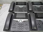 Lot Of 6 Cisco Cp-8851-k9 Voip Color Lcd Display Phone W  Handsets   Base 