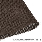 Brown Speaker Mesh Grill Stereo Fabric Dustproof 100cm X 160cm 40  X 63 