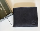 Timberland Men s Black Leather Passcase Wallet Nib Trifold Id Window New In Box