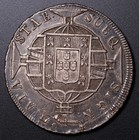 1821 R  Brazil 960 R  is Silver Crown Coin Jo  o Vi  Km    326 1