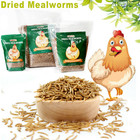 Bulk Non-gmo Dried Mealworms For Chickens Wild Birds Feed Bluebirds Hamster Hen