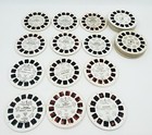 Vintage View-master Viewer Reels 13 Full Sets - 95 Reels Total W  Gaf Viewmaster