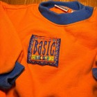 Vintage The Children s Place Orange Boys Pullover Sweatshirt Size M 12-18 Months