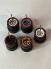 5 Spoke Real Riders Redline Wheels And Tires Set For 1 64 Scale For Hot Wheels
