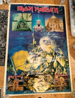 Iron Maiden Original 80s Live After Death Eddie Collage Poster - Huge 40  X 59 