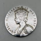 Great Britain 1937 George Vi And Queen Elizabeth Silver Coronation Medal  925