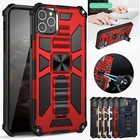 New For Iphone 13 Plus 12 Pro Max 11 Pro Bumper Shockproof Magnetic Case Cover
