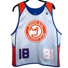 Rhino Lacrosse Academy Reversible Jersey Top Youth L xl White Blue Orange  18