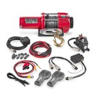 Stealth 3 500lb 12v Electric Winch - Synthetic Rope For Car Trailer Atv Utv