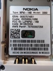Nokia 3360 Cell Phone Blue At t Collectable Item 