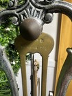Antique W   T  Avery English Victorian Brass   Porcelain Balance Beam Scale