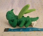 Princess Soft Toys 1999 Green Grasshopper Bug Miniature Stuffed Animal Plush 4   