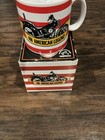 Vintage Harley Davidson American Legend Flag Eagle Coffee Cup W box