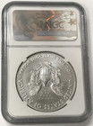2017  1 Sae 1oz  999 Silver American Eagle - Early Releases Ngc Ms70