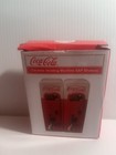 Vintage Coca Cola Vending Machine Salt   Pepper Shaker Set Ceramic