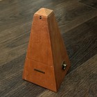 Vintage Seth Thomas Wooden Metronome De Maelzel - Works Great And Includes Cover