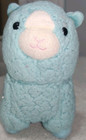 2018 Animal Adventure 7  Llama Alpaca Plush Blue Stuffed Animal Soft Toy