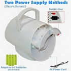 Automatic Bubble Machine Blower Maker Kids Indoor Outdoor Party Toy White New