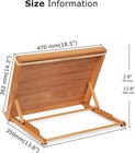 Djar A3 Drafting Table Easel  Adjustable Portable Beech Wood Drawing Sketching B