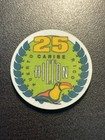  25 Caribe Hilton San Juan Puerto Rico Casino Chip Cc Chc-25   rare  