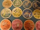 Lot Of  Vintage Milk Dairy Bottle Caps  Dairymens