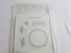 Stampin Up Kind   Cozy Clear-mount Rubber Stamp Set Cardmaking Craft 6pc Supplie