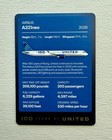    100 Years Of United Trading Card A321neo W  Holder
