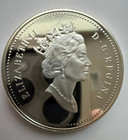 1990 Canada Proof Henry Kelsey Tricentennial Silver 1 Dollar Cameo Uncirculated